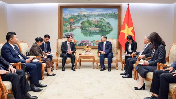 Toàn cảnh cuộc tiếp.