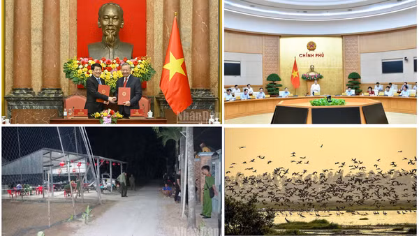 Tin nổi bật ngày 9/4: Bàn giao công tác giữa Tổng Bí thư, Chủ tịch nước Tô Lâm và nguyên Chủ tịch nước Lương Cường; Cuộc họp của Thường trực Đảng ủy Chính phủ và Thường trực Chính phủ