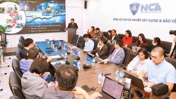 Tọa đàm “Bảo vệ dữ liệu cá nhân-quyền và trách nhiệm” do Hiệp hội An ninh mạng quốc gia chủ trì, diễn ra vào ngày 31/12/2025. (Ảnh: LÊ LÂM)