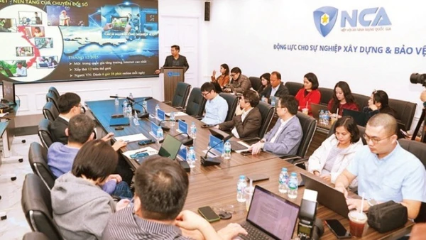 Tọa đàm “Bảo vệ dữ liệu cá nhân-quyền và trách nhiệm” do Hiệp hội An ninh mạng quốc gia chủ trì, diễn ra vào ngày 31/12/2025. (Ảnh: LÊ LÂM)