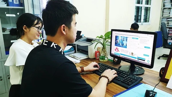 Hà Nội xây dựng cơ sở dữ liệu dùng chung từ số hóa tài liệu. (Ảnh: CÔNG NGHỆ) 