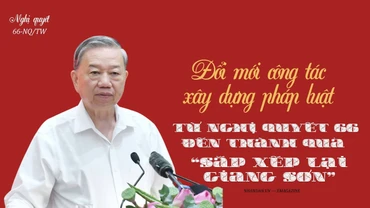 Đổi mới công tác xây dựng pháp luật – Từ Nghị quyết 66 đến thành quả “sắp xếp lại giang sơn”