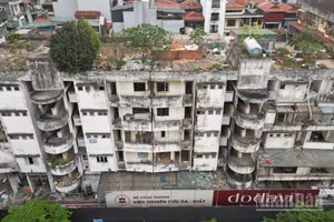 Hà Nội: Khởi động dự án xây dựng lại chung cư 51 Huỳnh Thúc Kháng