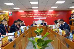 Hội nghị sơ kết hoạt động kinh doanh 6 tháng đầu năm của Bảo Minh.