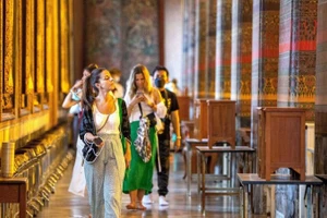 Bảng xếp hạng mới nhất từ Euromonitor International cho thấy Bangkok đã đón hơn 30,3 triệu lượt khách quốc tế trong năm 2025. (Ảnh: TTXVN) 