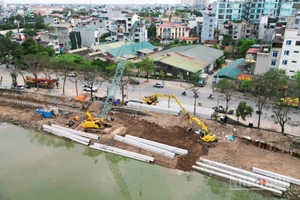 Cải tạo hạ lưu sông Kim Ngưu: Tăng cường tiêu thoát nước khu vực phía nam Thủ đô