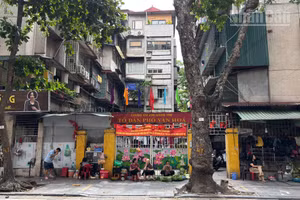 [Ảnh] Tập thể 23 Hàng Tre chuẩn bị được xây dựng lại, cải thiện điều kiện sống cho 125 hộ dân