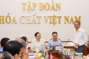 Tiến sĩ Lê Xuân Thành, Nguyên Vụ trưởng Vụ Công nghiệp, Ban Kinh tế Trung ương phát biểu ý kiến.