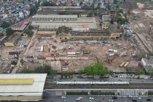 Toàn cảnh dự án tại khu Cao Xà Lá sau 2 tháng khởi công