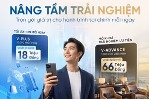 Vietinbank ra mắt hai gói tiện ích tài chính mới V-Plus và V-Advance.
