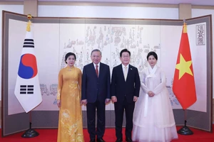 Lễ đón Tổng Bí thư Tô Lâm và Phu nhân thăm cấp Nhà nước Hàn Quốc.