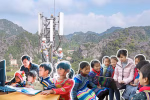 Mang Internet đến với trường học - mở rộng công bằng giáo dục và thu hẹp khoảng cách số