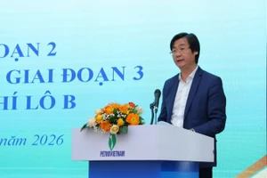 Đồng chí Nguyễn Mạnh Kha phát động thi đua hoàn thành các nhiệm vụ trọng tâm của dự án trong năm 2026.