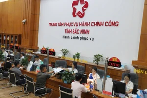 Trung tâm Phục vụ hành chính công tỉnh Bắc Ninh.