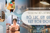 Thành phố Hồ Chí Minh gìn giữ văn hóa đọc bền vững