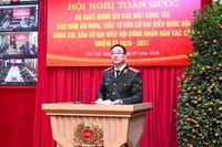 Thượng tướng Phạm Thế Tùng chủ trì hội nghị.