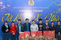 "Tết không xa nhà”, mang mùa Xuân ấm áp đến với đoàn viên, công nhân lao động Công ty TNHH Canon Việt Nam.