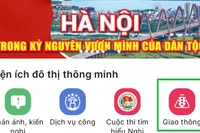 Ứng dụng Công dân Thủ đô số-iHanoi.