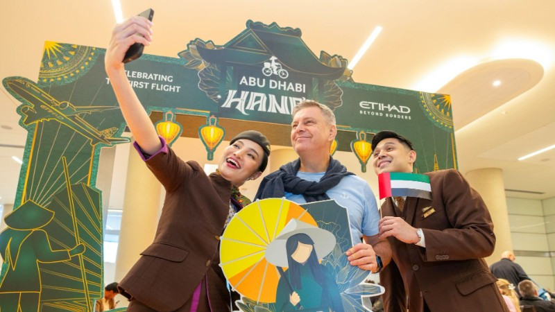 Etihad khai trương đường bay thẳng Hà Nội – Abu Dhabi, mở rộng kết nối Việt Nam và Trung Đông