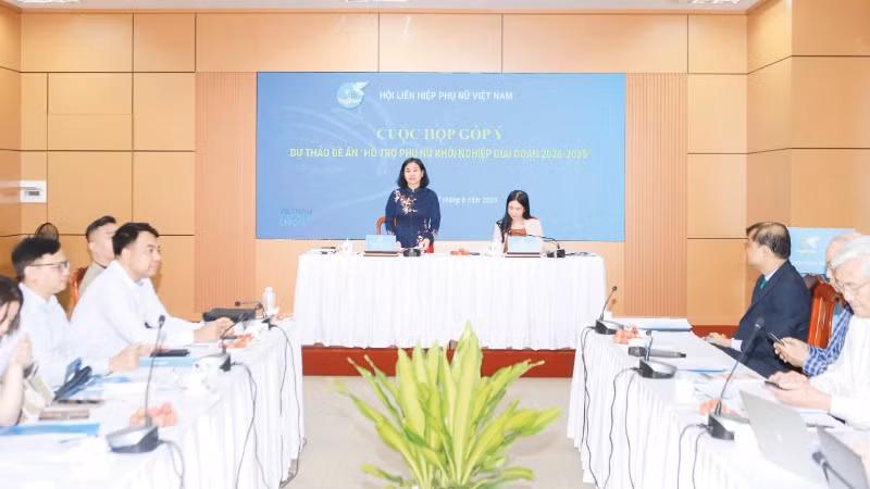Hội LHPN Việt Nam đang xây dựng đề án “Hỗ trợ phụ nữ khởi nghiệp giai đoạn 2026-2035”.