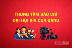 [Infographic] Trung tâm Báo chí Đại hội XIV của Đảng