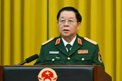 Chủ nhiệm Tổng cục Chính trị Quân đội nhân dân Việt Nam Nguyễn Trọng Nghĩa. (Ảnh: ĐĂNG KHOA)