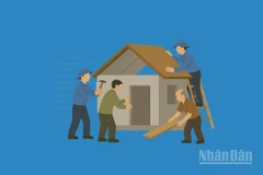 [Infographic] "Chiến dịch Quang Trung" thần tốc xây dựng, sửa chữa nhà ở cho bà con vùng lũ miền trung