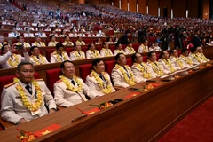 Các đại biểu tham dự Đại hội Thi đua yêu nước toàn quốc lần thứ XI.