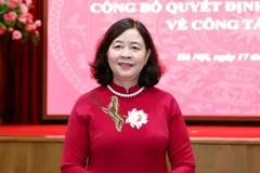 Đồng chí Bùi Thị Minh Hoài. (Ảnh: TTXVN)