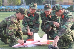 Học viên Học viện Kỹ thuật quân sự (Ảnh: MTA)