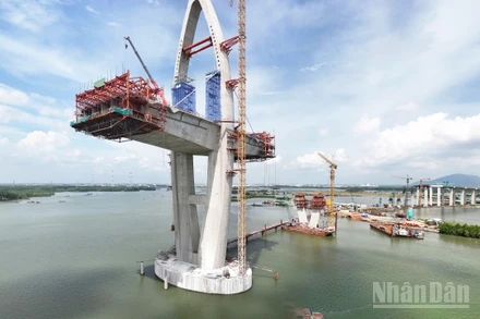 Cầu gần 5.000 tỷ nối Thành phố Hồ Chí Minh với Đồng Nai dự kiến vượt tiến độ 6 tháng