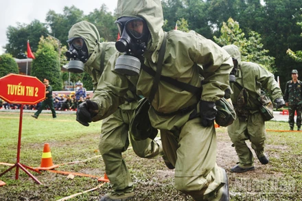 Binh chủng Hóa học khai mạc Hội thao ứng phó sự cố hóa chất độc, xạ cấp đại đội, tiểu đoàn phòng hóa toàn quân khu vực phía nam năm 2025.