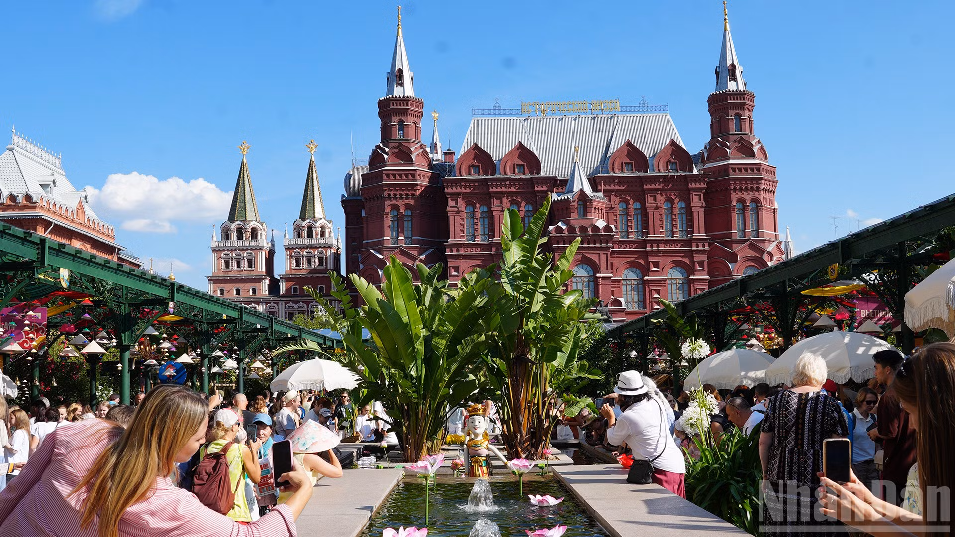 Lễ hội Văn hóa Việt Nam 2025 được tổ chức tại trung tâm Thủ đô Moskva.