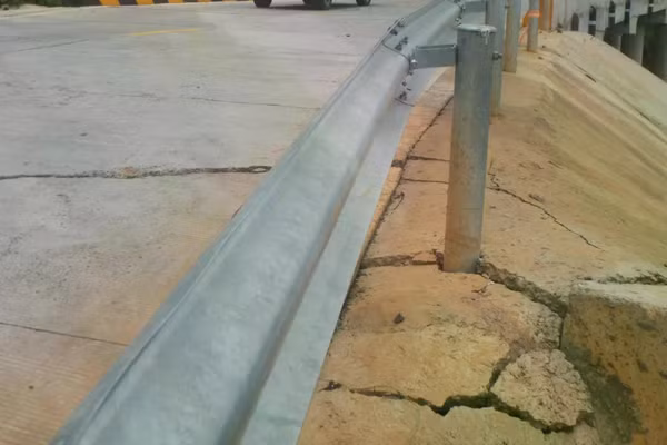 Một trong những vị trí hư hỏng. (Ảnh: Hợp Nhất)