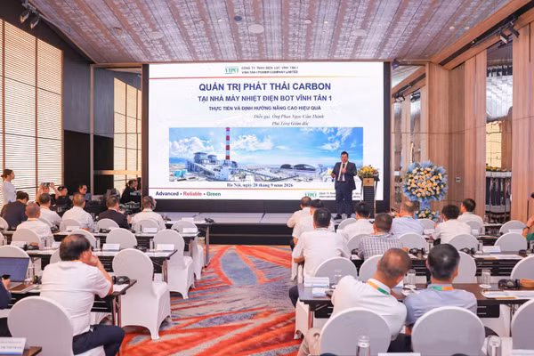 Hội thảo Quản trị và phát thải carbon trong Nhiệt điện than. (ẢNH: QUÝ NGỌC)