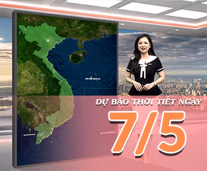 Video] Dự báo thời tiết ngày 7/5/2026: Bắc Bộ sắp đón mưa dông diện rộng, Trung Bộ nắng nóng trở lại