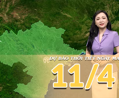 Dự báo thời tiết đêm nay và ngày mai 11/4/2026: Trung Bộ nắng nóng tiếp diễn trên diện rộng
