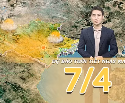 [Video] Dự báo thời tiết đêm nay và ngày mai 7/4/2026: Nắng nóng đầu mùa chạm ngưỡng đỉnh điểm, cảnh báo gió mạnh trên Vịnh Bắc Bộ