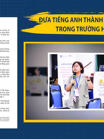 [Video] Đưa tiếng Anh thành ngôn ngữ thứ hai trong trường học Việt Nam