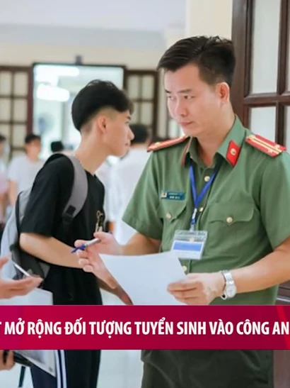 [Video] Đề xuất mở rộng đối tượng tuyển sinh vào Công an nhân dân