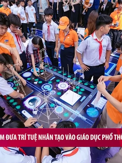 [Video] Thí điểm đưa trí tuệ nhân tạo vào giáo dục phổ thông từ tháng 12