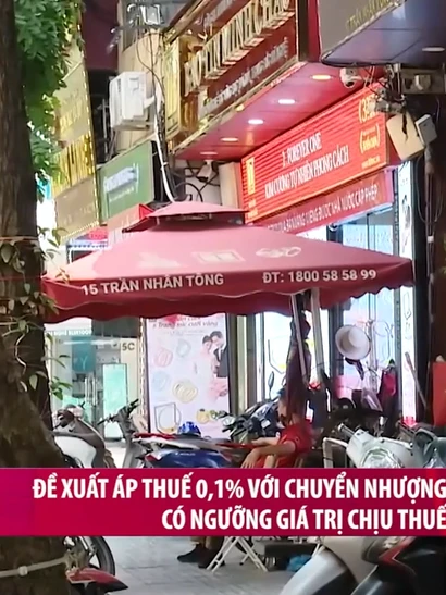 [Video] Đề xuất áp thuế 0,1% với chuyển nhượng vàng miếng