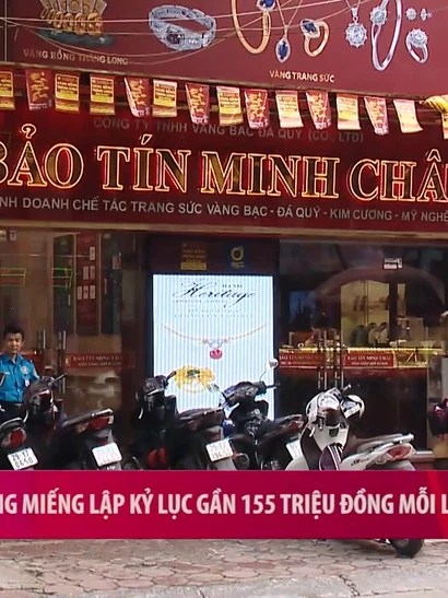 [Video] Giá vàng miếng lập kỷ lục gần 155 triệu đồng mỗi lượng