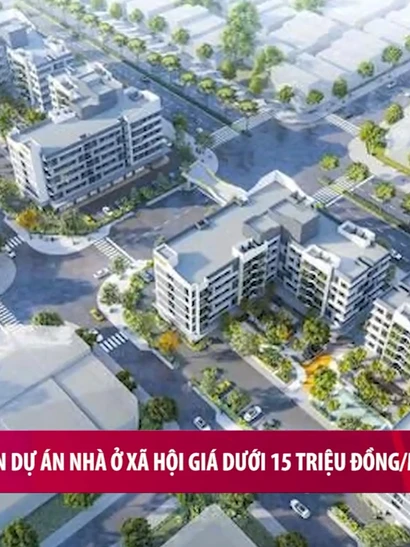 [Video] Xuất hiện dự án nhà ở xã hội giá dưới 15 triệu đồng/m² tại Hà Nội