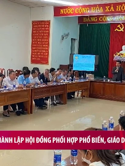 [Video] Hà Nội thành lập Hội đồng Phối hợp phổ biến, giáo dục pháp luật