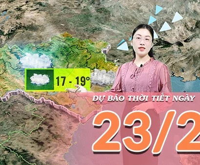 [Video] Dự báo thời tiết ngày 23/2/2026: Miền Bắc mưa phùn sương mù, Nam Bộ nắng nóng diện rộng