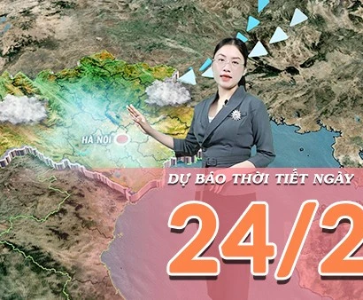 [Video] Dự báo thời tiết ngày 24/2/2026: Bắc Bộ chuyển trạng thái tạnh ráo, Nam Bộ giảm nhiệt diện rộng