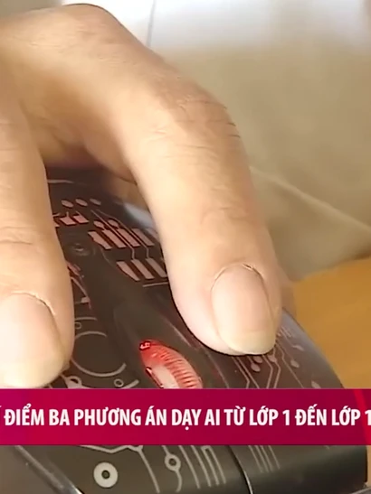 [Video] Sắp thí điểm ba phương án dạy AI từ lớp 1 đến lớp 12