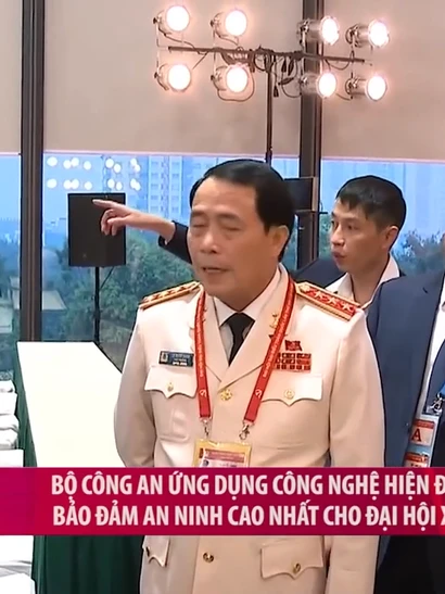 [Video] Bộ Công an ứng dụng công nghệ hiện đại, bảo đảm an ninh cao nhất cho Đại hội XIV