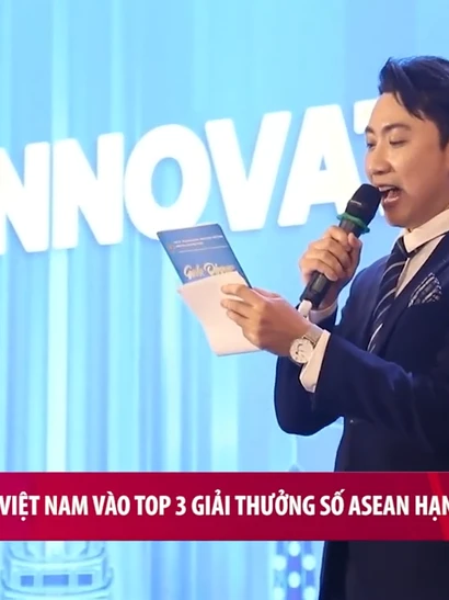 [Video] Lần đầu Việt Nam vào Top 3 Giải thưởng số ASEAN hạng mục khu vực công